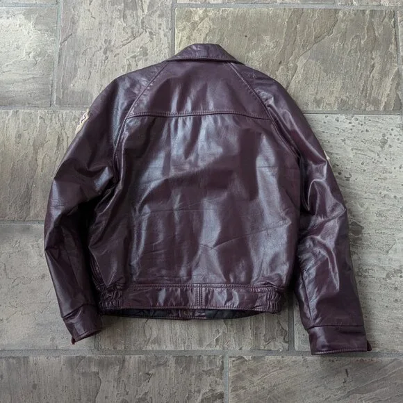 Cornwallis Cougars Hockey Jacket (Royal Canadian Navy) *Vintage* - Picture 6 of 9